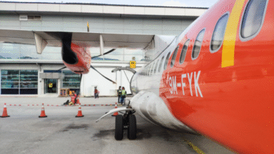 From Penang to SZB Flight
