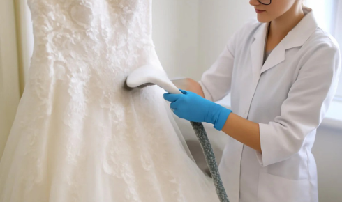 wedding gown cleaning services