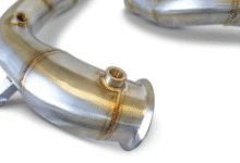 mercedes e63 downpipe install