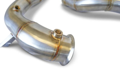 mercedes e63 downpipe install