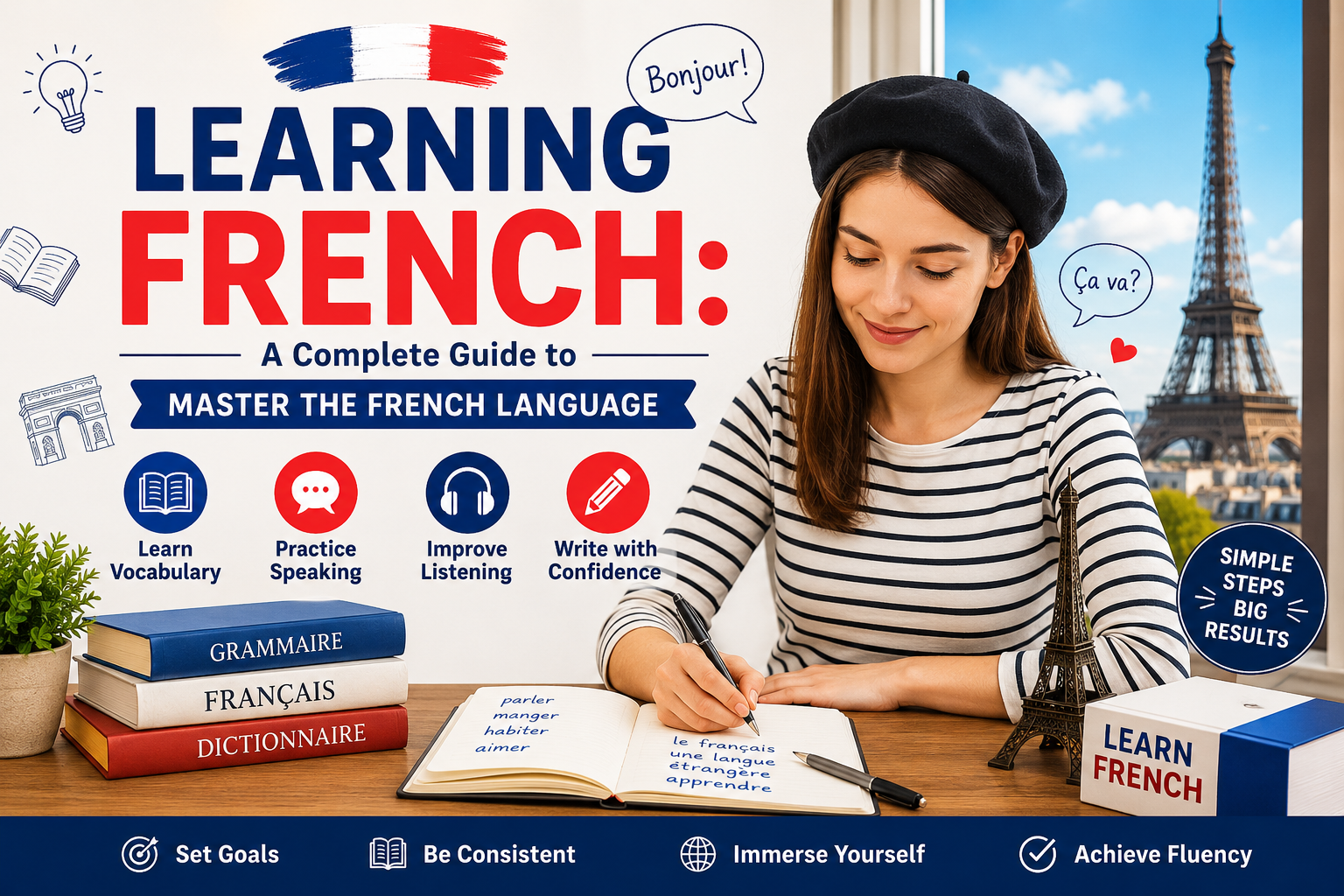 Learning French: A Complete Guide to Master the French Language